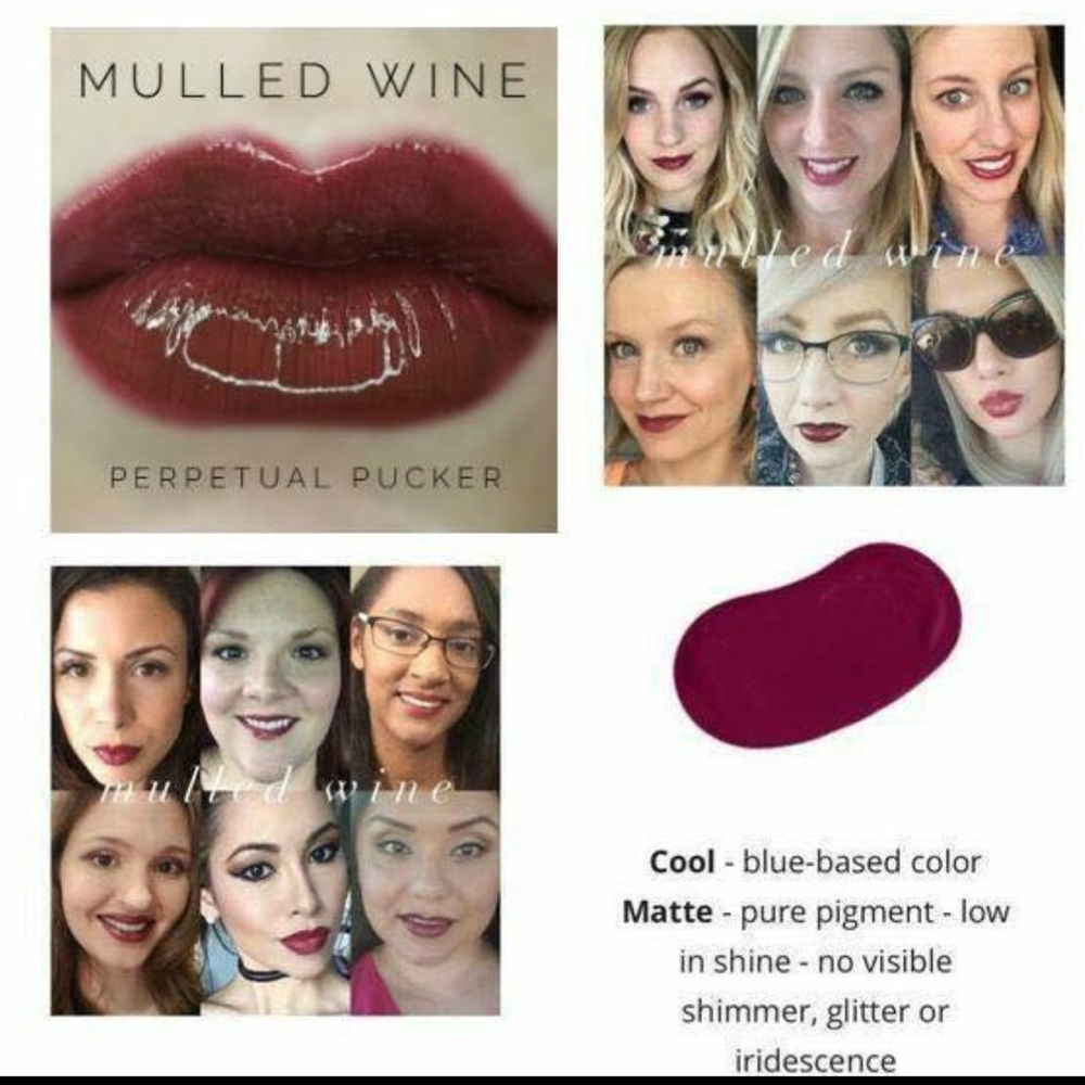 SENEGENCE LIPSENSE MULLED WINE 18-HOUR LIP COLOR NEW UNOPENED